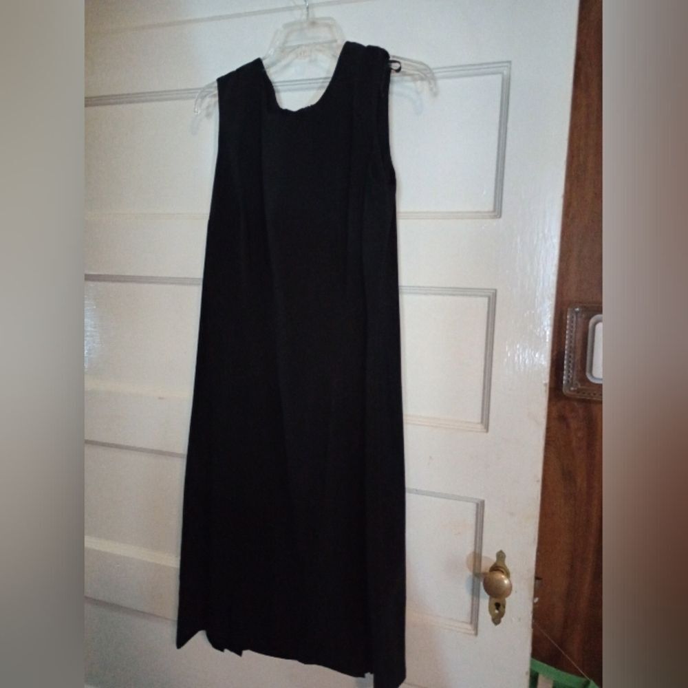 Sheri Martin size 12 women's long dress black (Rox032)
